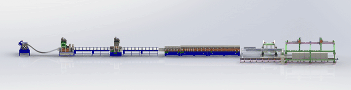 Equipamento de produção de bandeja de cabos Cable Tray Production Equipment
