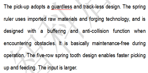 Enfardadeira quadrada três cordas Square Baler  Three  Ropes